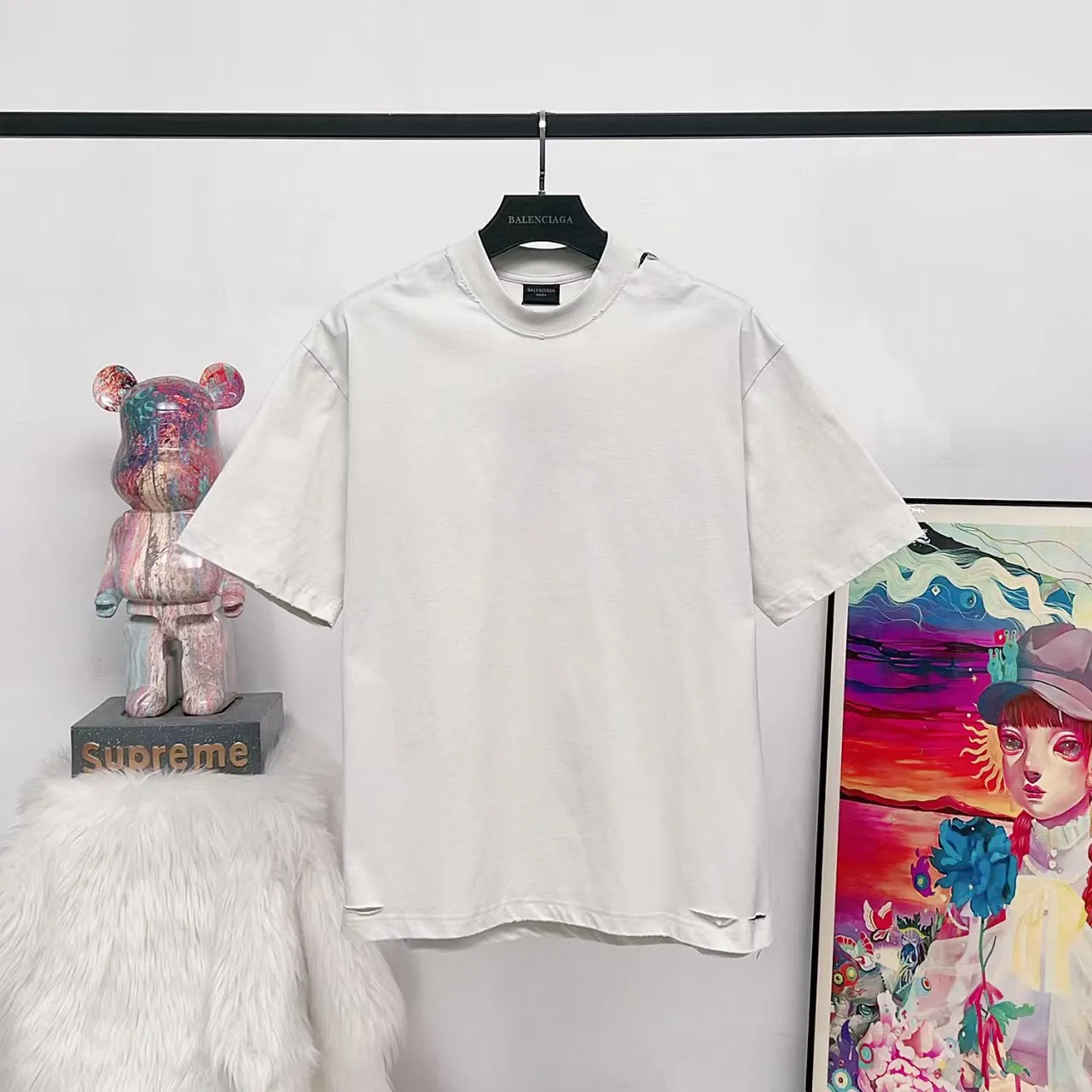 # 25SS # BALENCI*GA # 260g * 1 1 + os Same Style！！ ：3238# Sizes：xs-L ：2 （ . ）